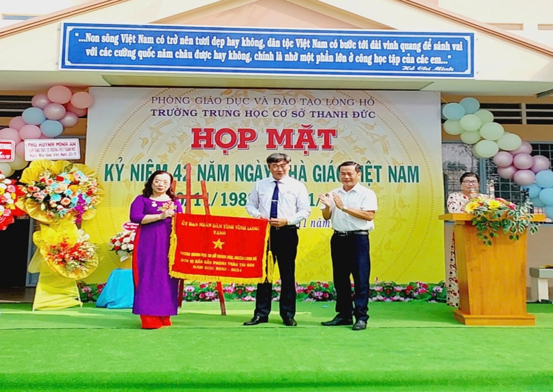 Trường THCS Thanh Đức (tỉnh Vĩnh Long): Nỗ lực nâng cao chất lượng dạy và học