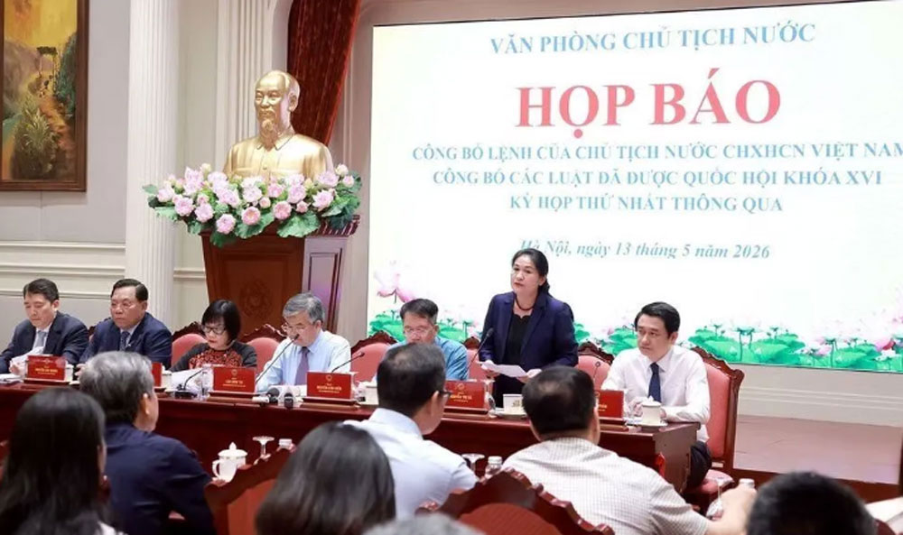 Công bố Lệnh của Chủ tịch nước về các luật được thông qua tại Kỳ họp thứ Nhất, Quốc hội khóa XVI