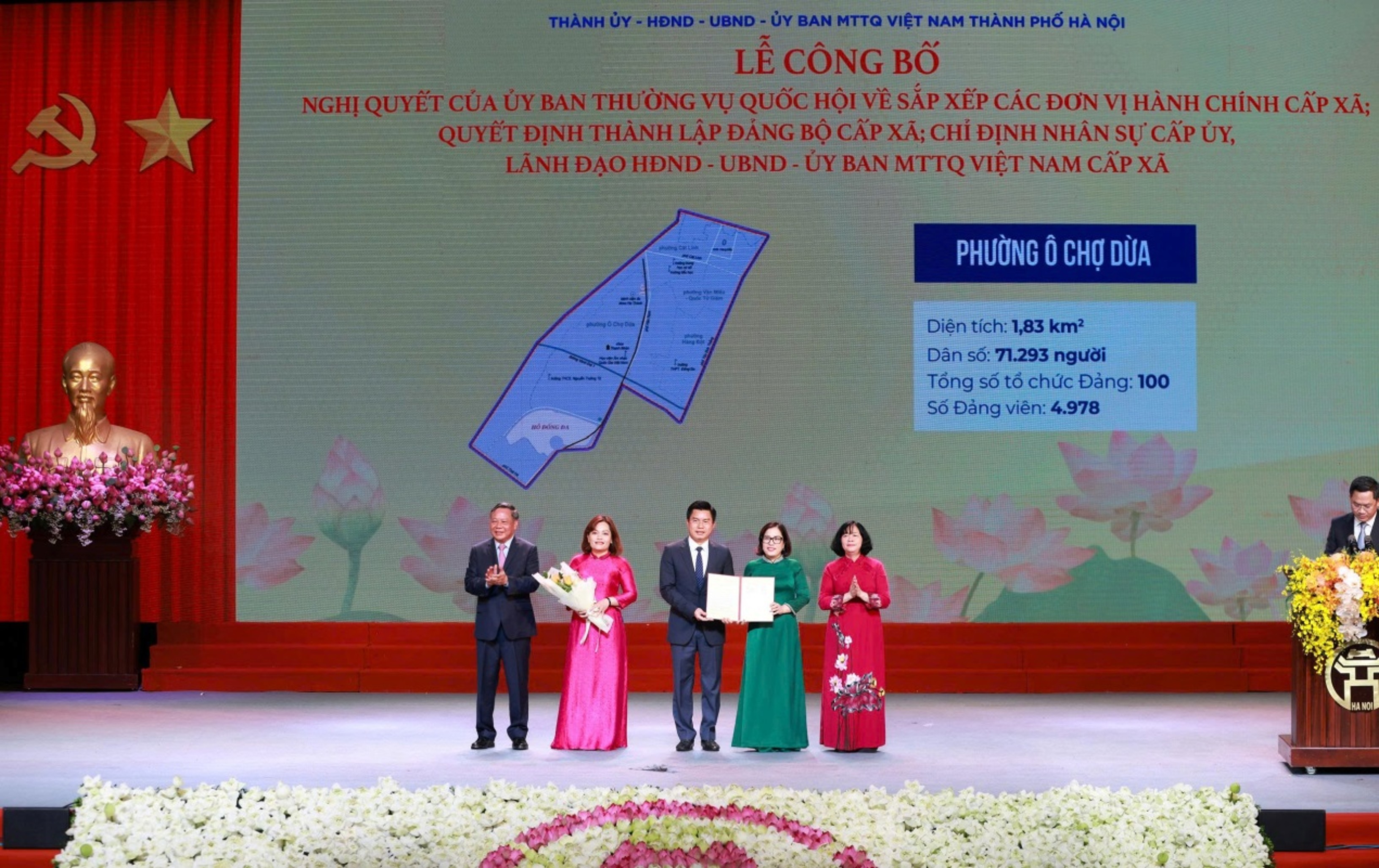 Phường Ô Chợ Dừa (thành phố Hà Nội): Điểm sáng trong năm đầu vận hành mô hình chính quyền địa phương 02 cấp